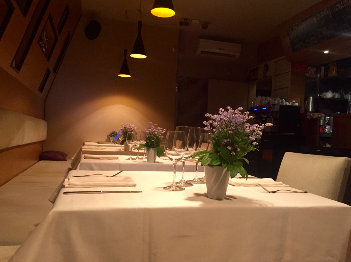 Wnętrze restauracji