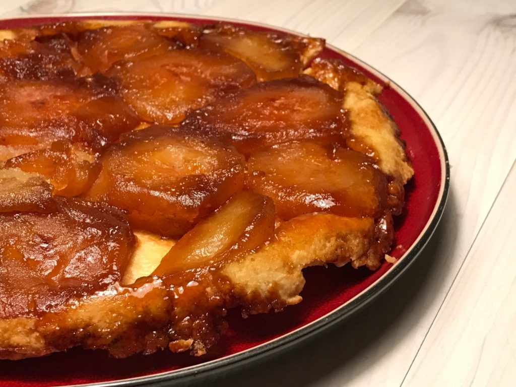 tarta odwrócona z jabłkami
